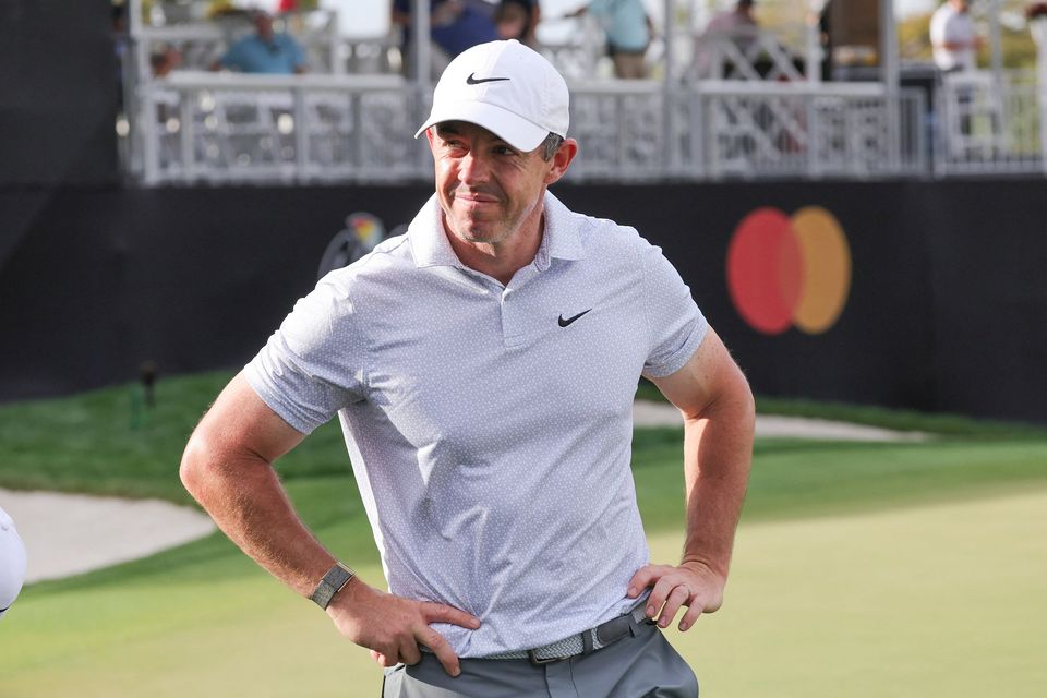 Rory McIlroy felt a twinge in his back at Bay Hill and opted to withdraw from the Arnold Palmer Invitational on Saturday. Photo: PA Wire